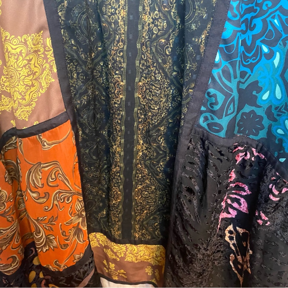 Soft Surroundings Boho Patchwork Tunic Dress With… - image 7